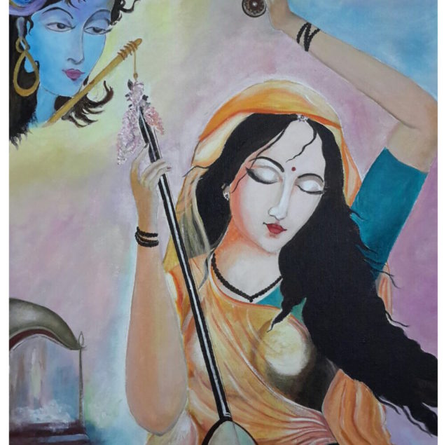 Meera Shyam 16x20 acrylic